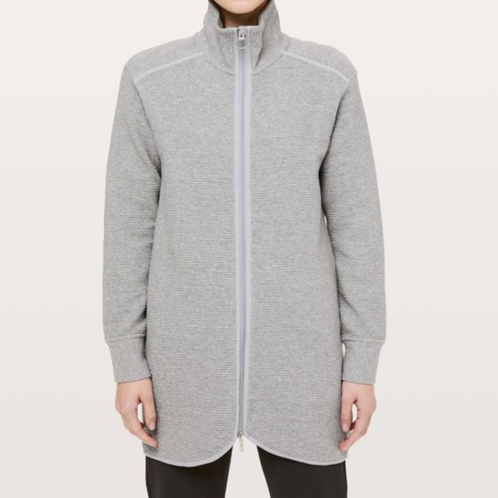 lululemon athletica Gray Long Jacket